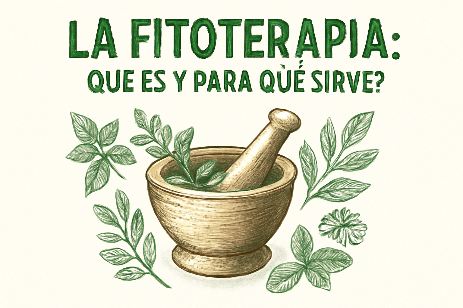 🌿 La Fitoterapia: ¿Qué es y para qué sirve?