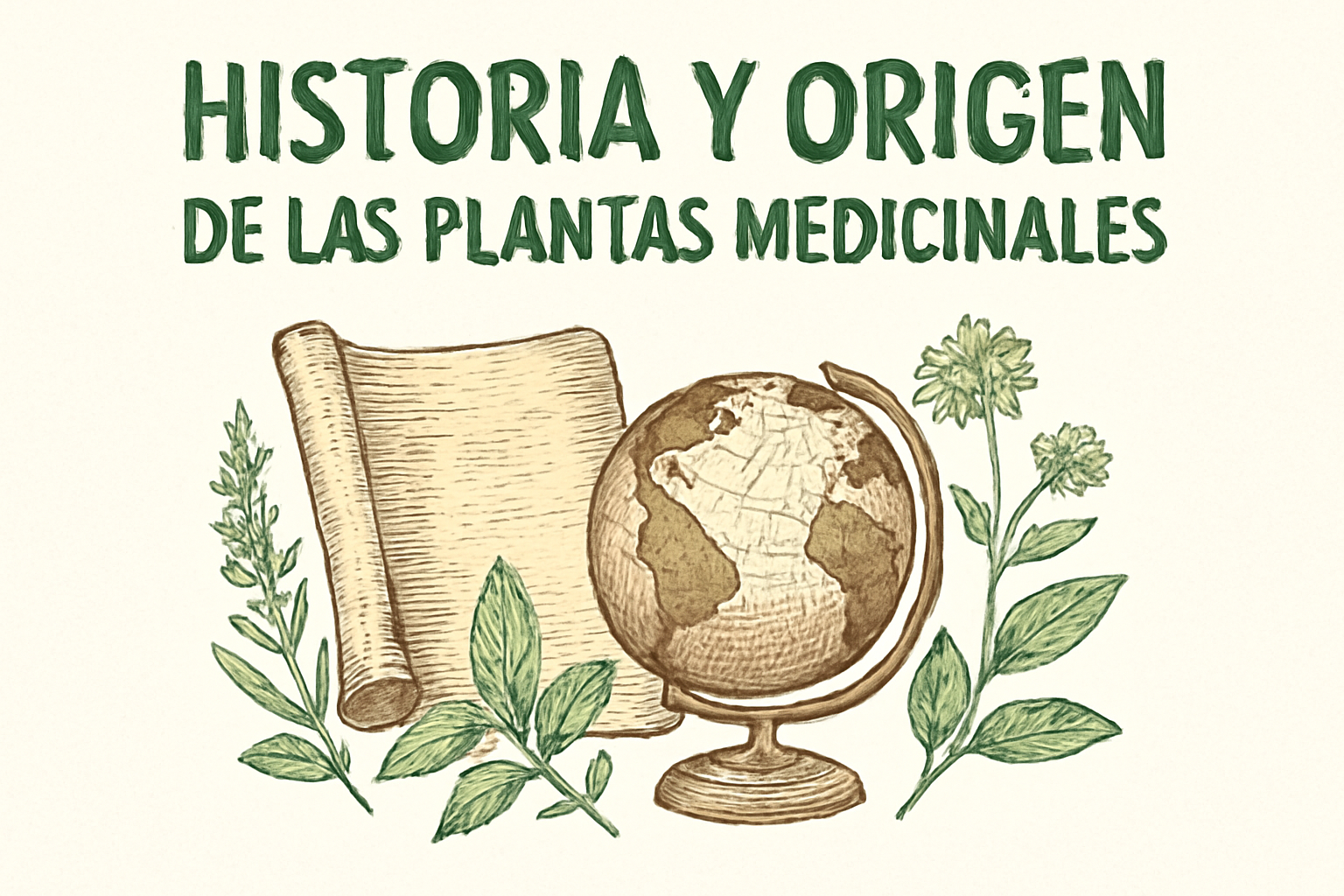 🌿 Historia y Origen de las Plantas Medicinales