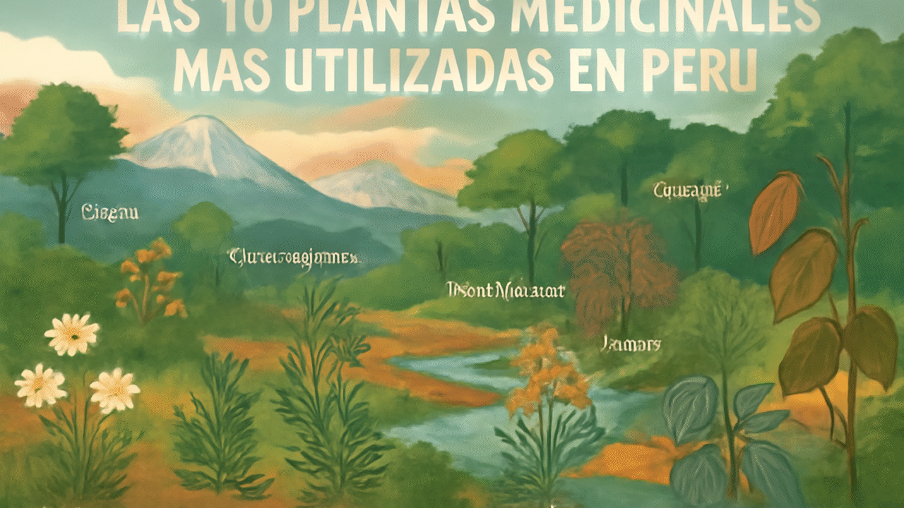 🌿 Las 10 Plantas Medicinales Más Utilizadas en Perú